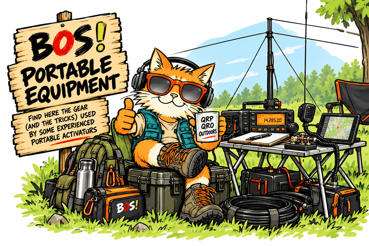 BOS! Portable Equipment — the gear and tricks of experienced portable activators